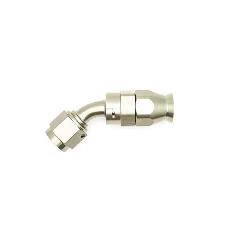 DeatschWerks 6-02-0851 DeatschWerks 6AN Female Swivel 45-Degree Hose End PTFE (Incl. 1 Olive Insert)