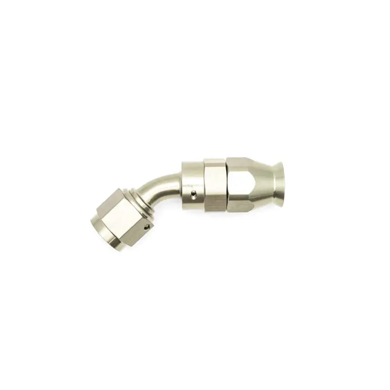DeatschWerks 6-02-0851 DeatschWerks 6AN Female Swivel 45-Degree Hose End PTFE (Incl. 1 Olive Insert)
