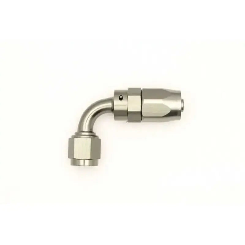 DeatschWerks 6AN Female Swivel 90-Degree Hose End CPE 