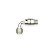 DeatschWerks 6-02-0852 DeatschWerks 6AN Female Swivel 90-Degree Hose End PTFE (Incl. 1 Olive Insert)