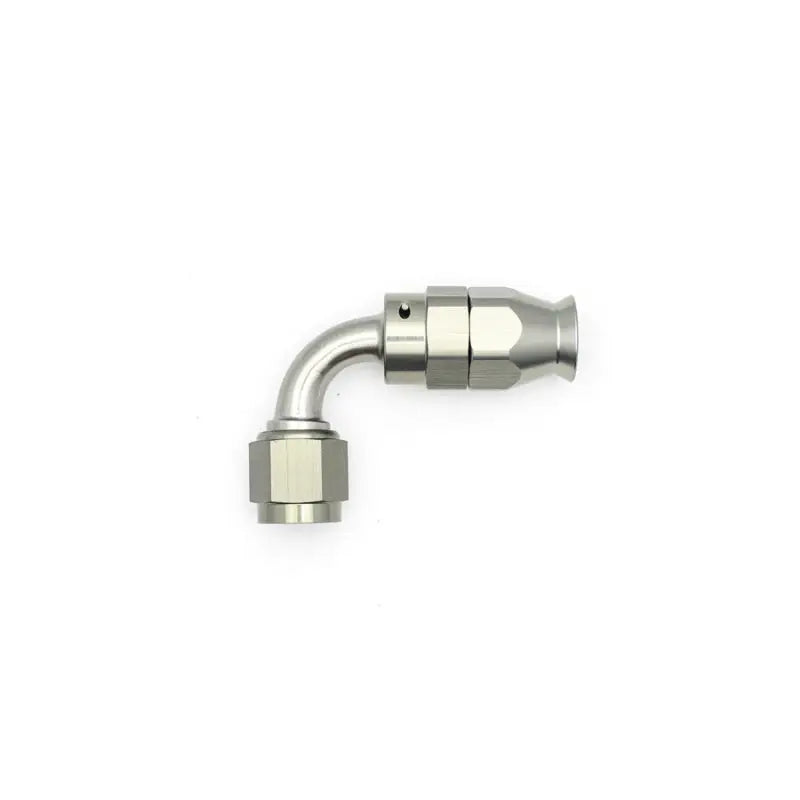 DeatschWerks 6-02-0852 DeatschWerks 6AN Female Swivel 90-Degree Hose End PTFE (Incl. 1 Olive Insert)