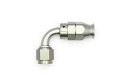 DeatschWerks DeatschWerks 6AN Female Swivel 90-Degree Hose End PTFE (Incl. 1 Olive Insert)