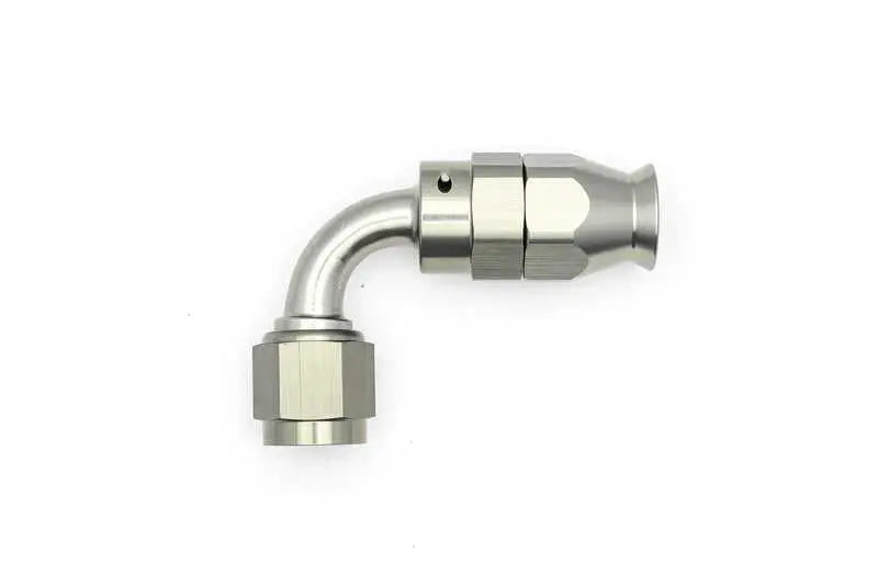 DeatschWerks DeatschWerks 6AN Female Swivel 90-Degree Hose End PTFE (Incl. 1 Olive Insert)
