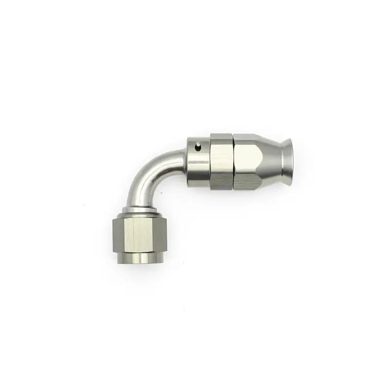 DeatschWerks 6-02-0852 DeatschWerks 6AN Female Swivel 90-Degree Hose End PTFE (Incl. 1 Olive Insert)