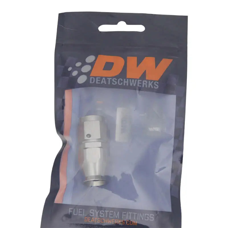 DeatschWerks 6-02-0850 DeatschWerks 6AN Female Swivel Straight Hose End PTFE (Incl. 1 Olive Insert)