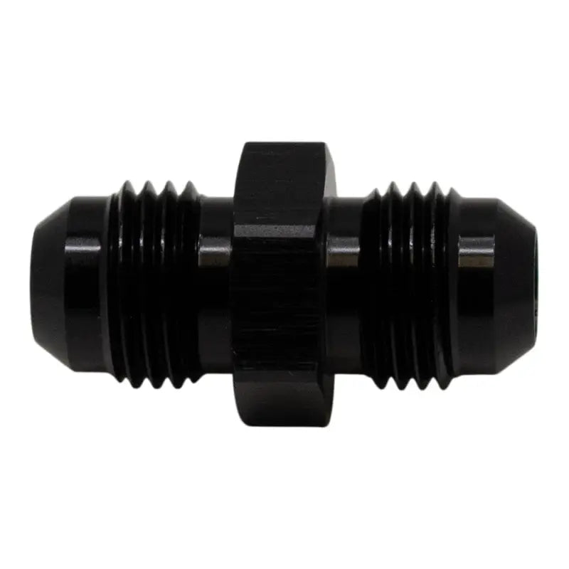 DeatschWerks 6-02-0202-B DeatschWerks 6AN Male Flare to 6AN Male Flare Coupler - Anodized Matte Black