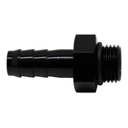 DeatschWerks 6-02-0501-B DeatschWerks 6AN ORB Male to 3/8in Male Triple Barb Fitting (Incl O-Ring) - Anodized Matte Black