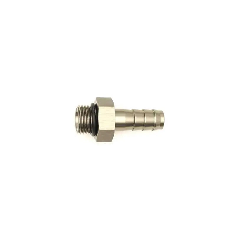 DeatschWerks 6AN ORB Male To 3/8in. Male Triple Barb Fitting (Incl. O-Ring) 