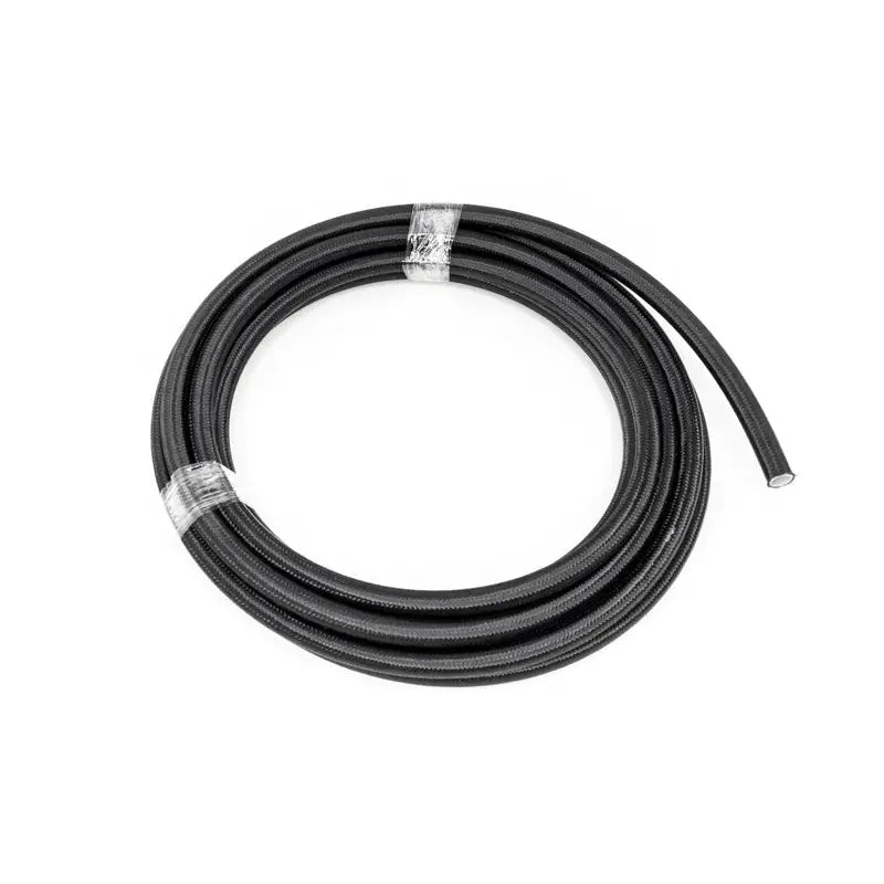 DeatschWerks 6-02-0865-20 DeatschWerks 8AN Black Nylon Braided PTFE Hose 20 Feet