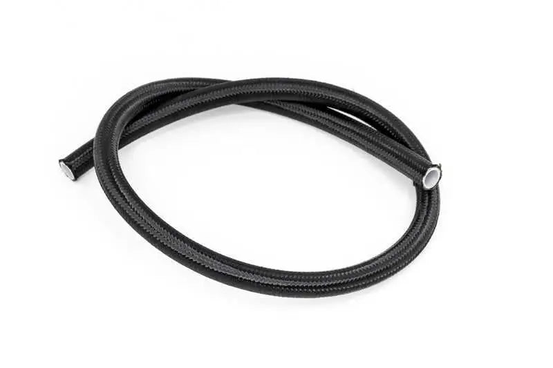 DeatschWerks 8AN Black Nylon Braided PTFE Hose 3 Feet 