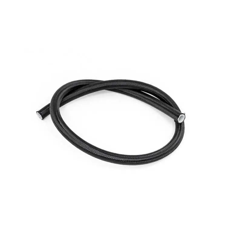 DeatschWerks 8AN Black Nylon Braided PTFE Hose 3 Feet 