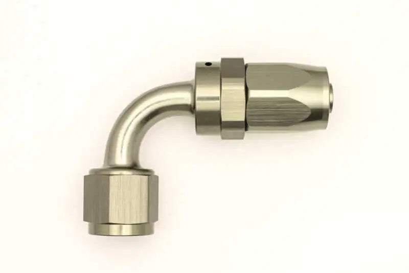 DeatschWerks 8AN Female Swivel 90-Degree Hose End CPE 