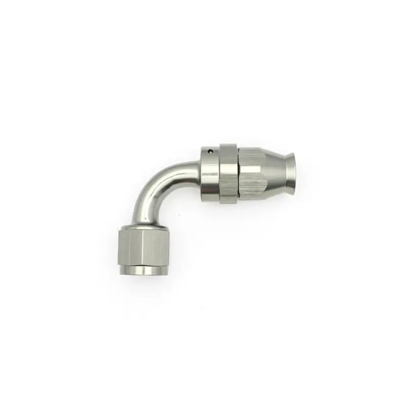 DeatschWerks 6-02-0856 DeatschWerks 8AN Female Swivel 90-Degree Hose End PTFE (Incl. 1 Olive Insert)