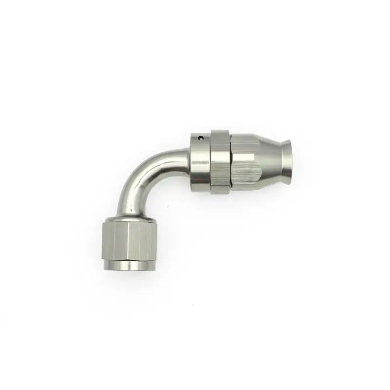 DeatschWerks 6-02-0856 DeatschWerks 8AN Female Swivel 90-Degree Hose End PTFE (Incl. 1 Olive Insert)
