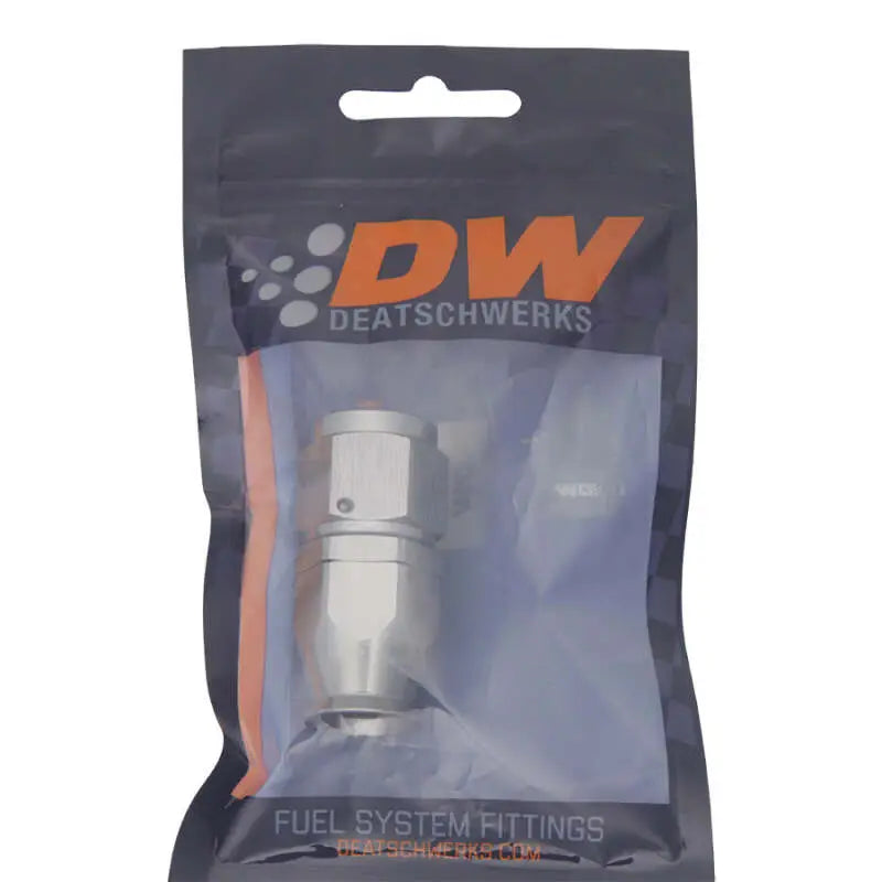 DeatschWerks 6-02-0854 DeatschWerks 8AN Female Swivel Straight Hose End PTFE (Incl. 1 Olive Insert)
