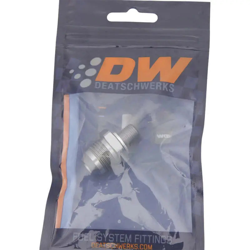 DeatschWerks 6-02-0621 DeatschWerks 8AN Male Flare to M10 X 1.0 Male Metric - Anodized Titanium