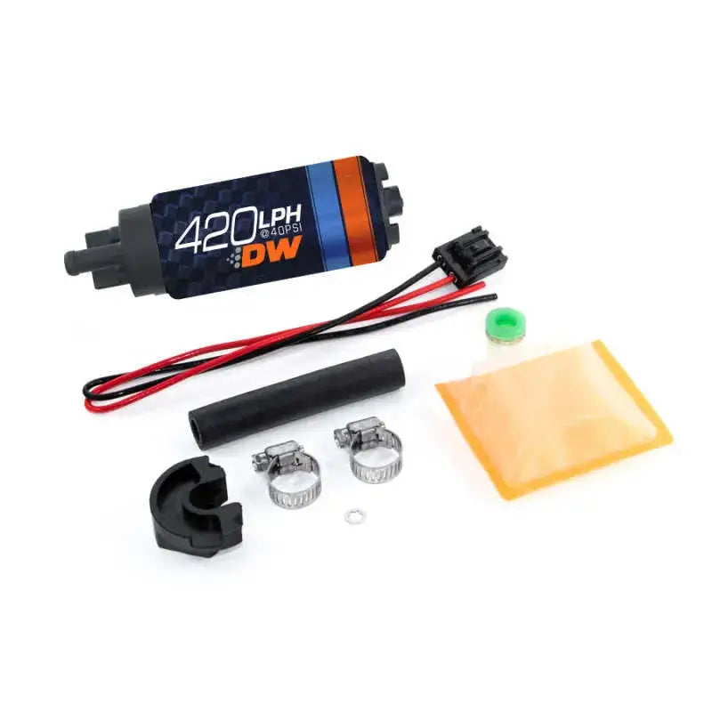 Deatschwerks DW420 Series 420lph In-Tank Fuel Pump with Install Kit for 89-94 240SX