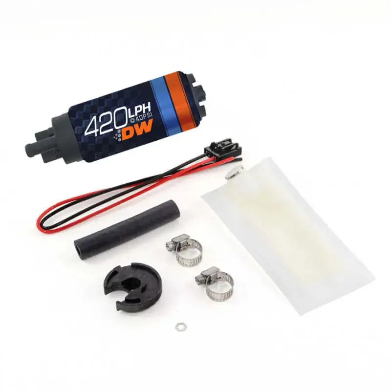 Deatschwerks DW420 Series 420lph In-Tank Fuel Pump with Install Kit for Miata 94-05.