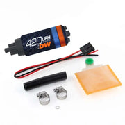 Deatschwerks DW420 Series 420lph In-Tank Fuel Pump with Universal Install Kit - efficient high-performance automotive fuel pump and components.