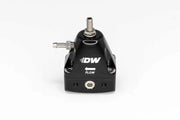 DeatschWerks DeatschWerks DWR1000iL In-Line Adjustable Fuel Pressure Regulator - Black