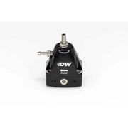 DeatschWerks DeatschWerks DWR1000iL In-Line Adjustable Fuel Pressure Regulator - Black