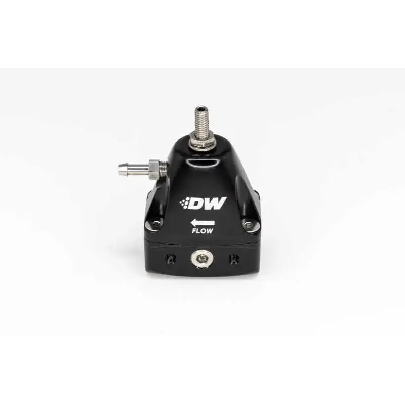 DeatschWerks DeatschWerks DWR1000iL In-Line Adjustable Fuel Pressure Regulator - Black