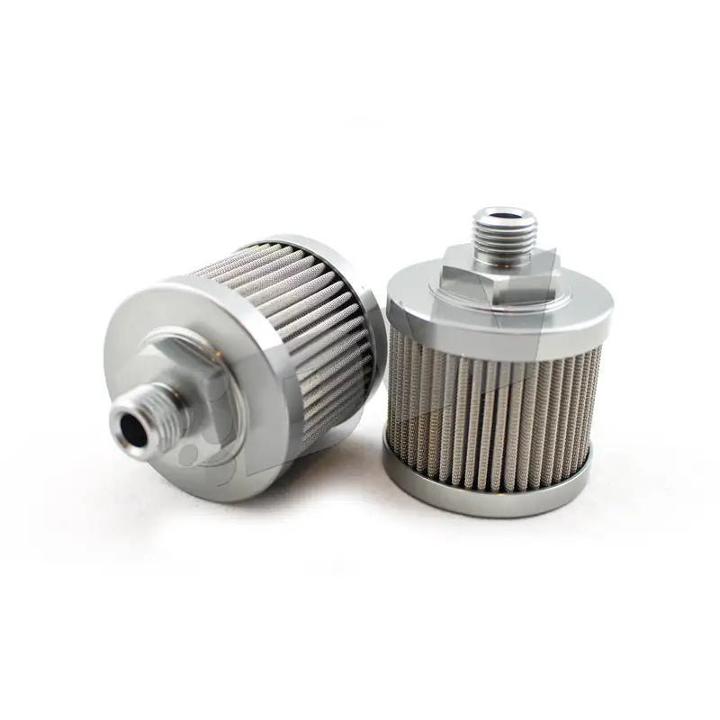 DeatschWerks 8-01-06100 DeatschWerks Stainless Steel 6AN 100 Micron Universal Fuel Pump Pre-Filter