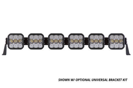 Diode Dynamics SS5 Sport Universal CrossLink 6-Pod Lightbar - White Combo - DD6798
