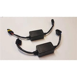 Black electronic ballasts with wiring for DECODRLH13 ODX DRL decoder H13 setup