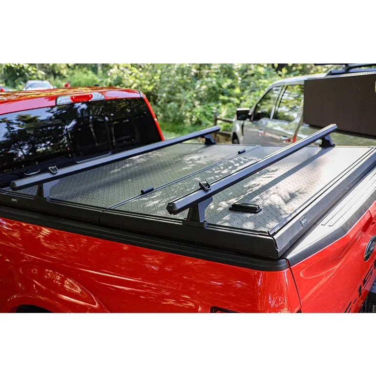 DEE ZEE Durable Plastic End Caps Bed Cargo Rack Cross Bar DZ99782TB - HEX SR Cast Rail 68 Kit TE