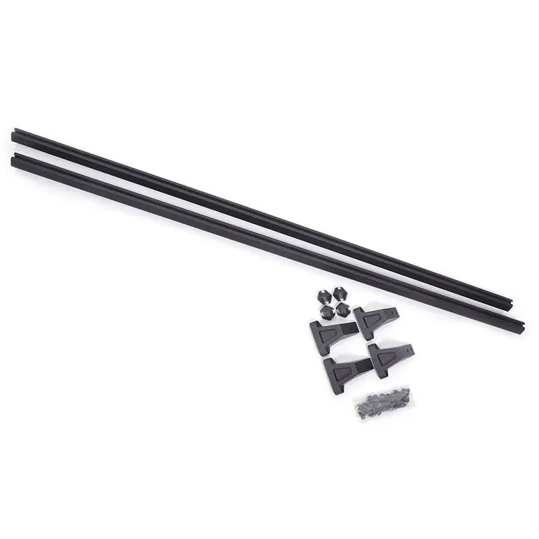 DEE ZEE Durable Plastic End Caps Bed Cargo Rack Cross Bar DZ99782TB - HEX SR Cast Rail 68 Kit TE