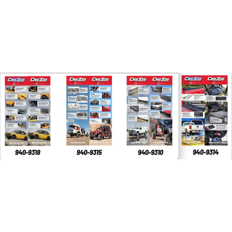 DEE ZEE Ensure Proper Fit And Function Point Of Purchase Display 940-9318 - Totem Display-Bronco