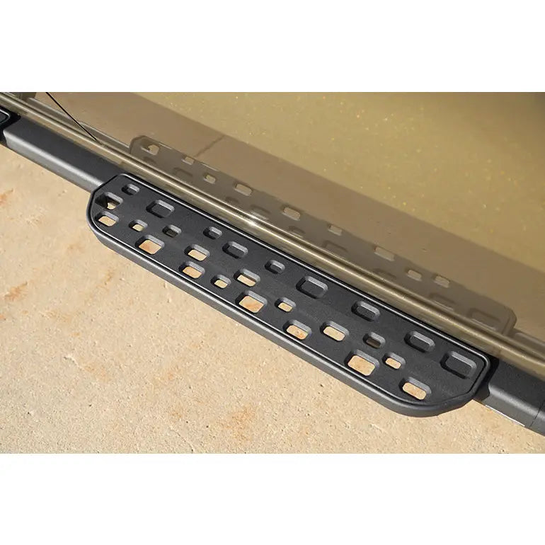 DEE ZEE Limited Lifetime Warranty Nerf Bar DZ 66421 - Apex Series Side Step Crew Cab