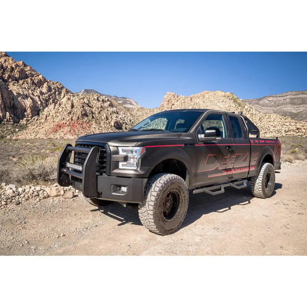 DEE ZEE Limited Lifetime Warranty Nerf Bar DZ66301TB - Run Board Hex Universal Truck Board
