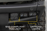 Diode Dynamics 21-Up Ford Bronco Stage Series Fog Pocket Kit - White Max - DD7182