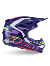 Sm7 Deed Helmet Purp/Pnk Glossy Sm - ALPINESTARS