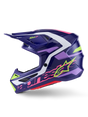 Sm7 Deed Helmet Purp/Pnk Glossy Sm - ALPINESTARS