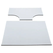 DEI 03-06 Jeep Wrangler TJ w/Speaker Pods Headliner 2-pc - White - Truck & Automotive