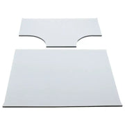 DEI 03-06 Jeep Wrangler TJ w/Speaker Pods Headliner 2-pc - White - Truck & Automotive