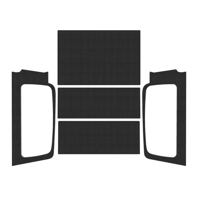 DEI 50601 DEI 04-06 Jeep Wrangler LJ Unliminted Headliner Complete Kit - Black