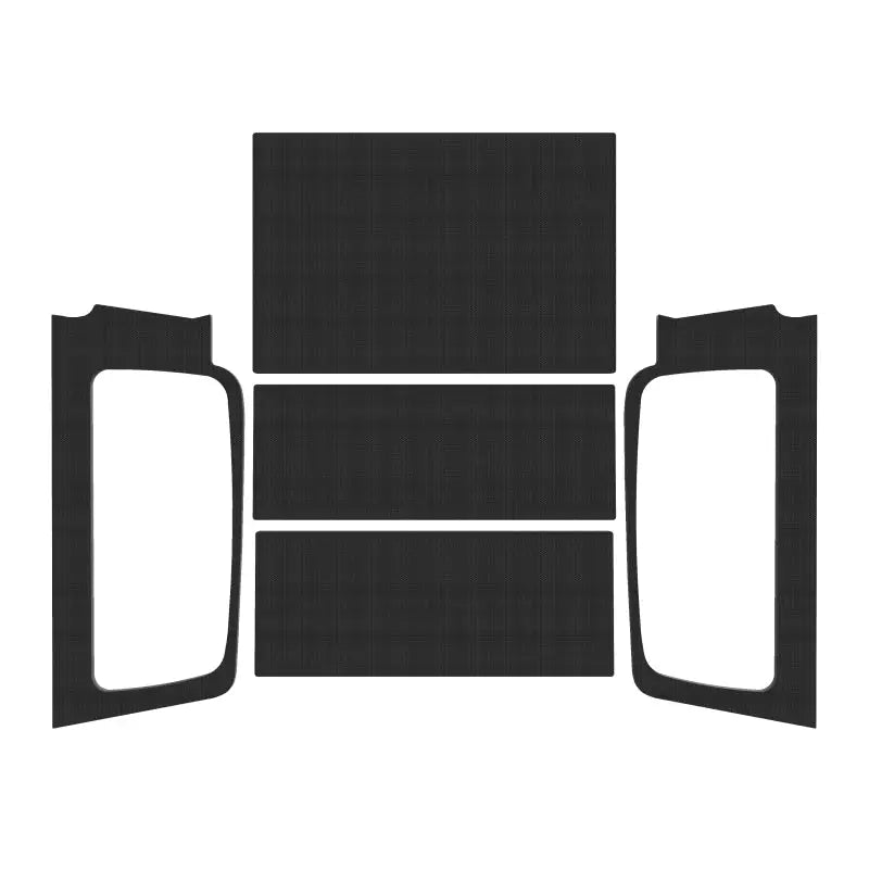 DEI 50601 DEI 04-06 Jeep Wrangler LJ Unliminted Headliner Complete Kit - Black