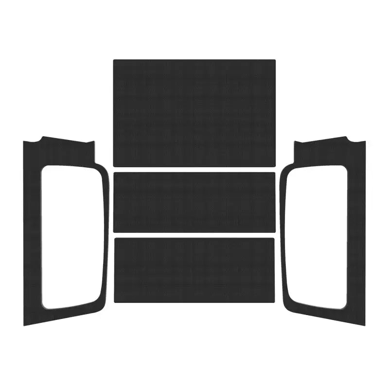 DEI 50601 DEI 04-06 Jeep Wrangler LJ Unliminted Headliner Complete Kit - Black