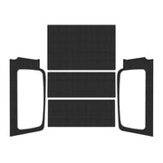 Black interior trim kit for Jeep Wrangler headliner complete kit for LJ Unlimited