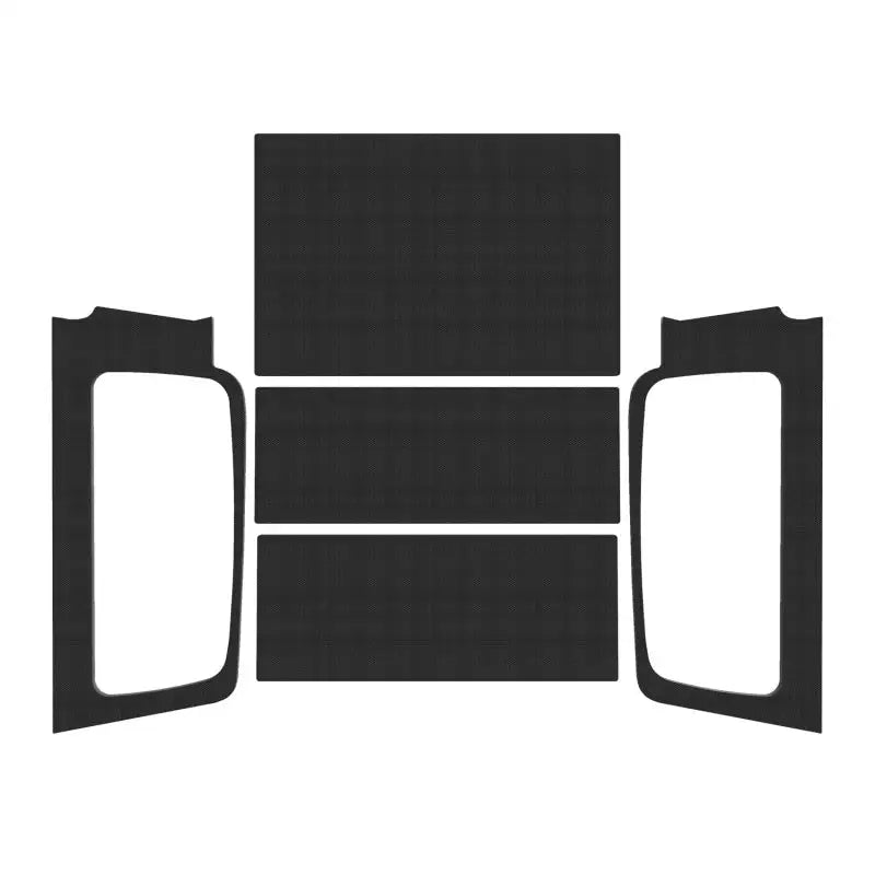Black interior trim kit for Jeep Wrangler headliner complete kit for LJ Unlimited