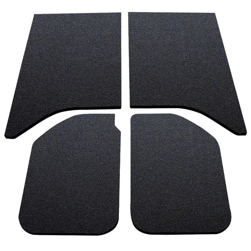 DEI 11-18 Jeep Wrangler JK 2-Door Headliner Black 4 Piece - Truck & Automotive