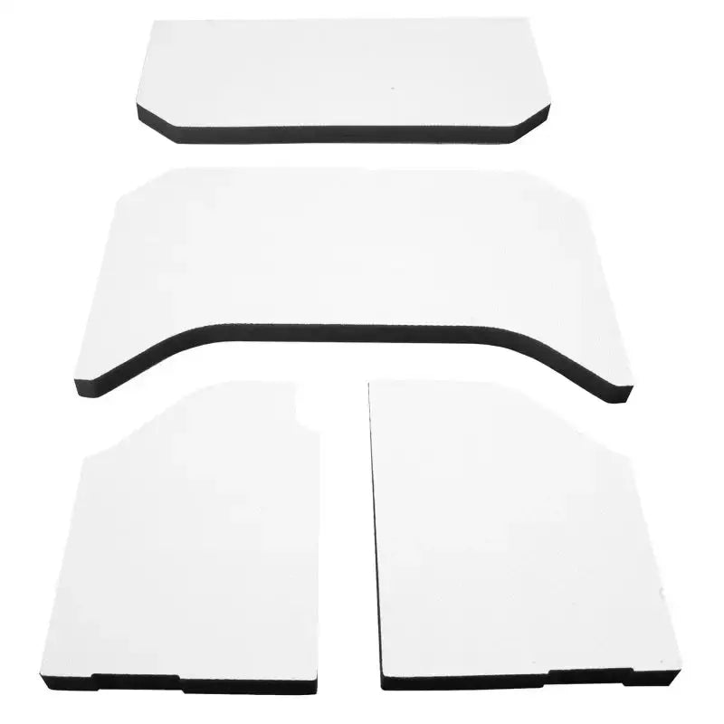 DEI 11-18 Jeep Wrangler JK 4-Door Headliner White 4 Piece - Truck & Automotive