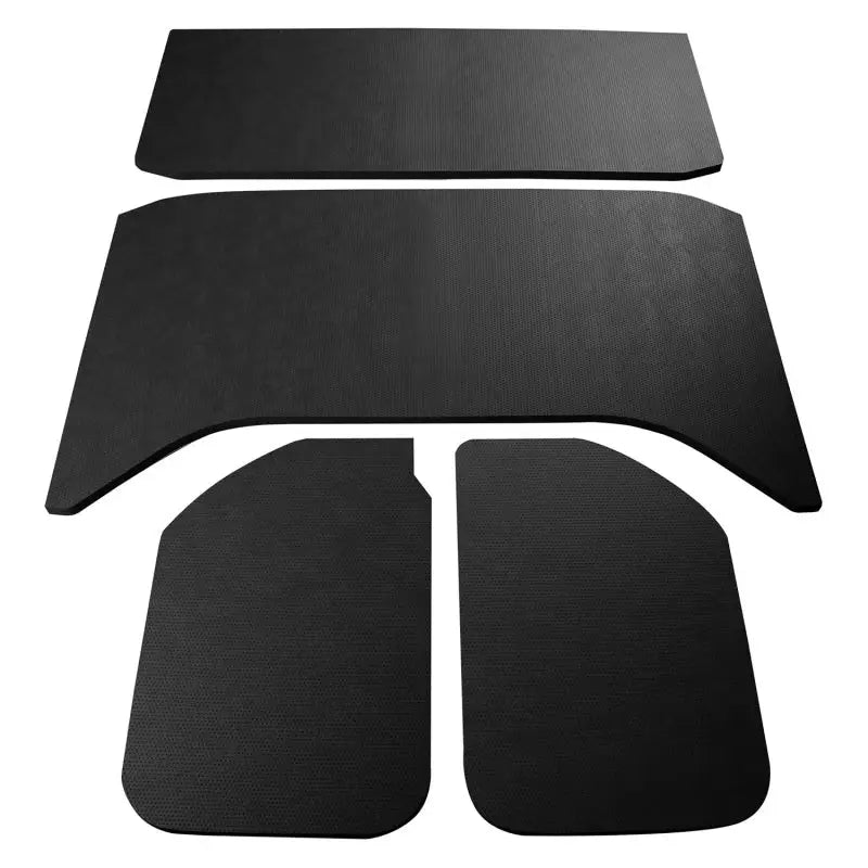 DEI 11-18 Jeep Wrangler JK 4-Door Leather Look Headliner Black 4 Piece - Truck & Automotive