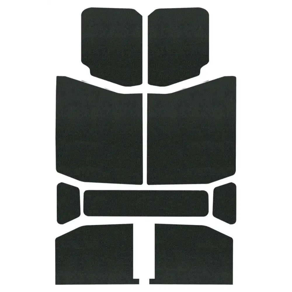 DEI 2018-Up Jeep Wrangler JL 4-Door Headliner 9-pc - Black - Truck & Automotive
