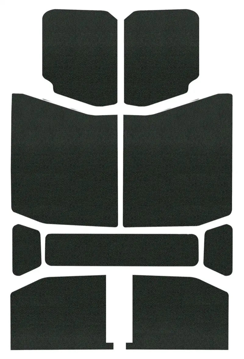 DEI 2018-Up Jeep Wrangler JL 4-Door Headliner 9-pc - Black - Truck & Automotive