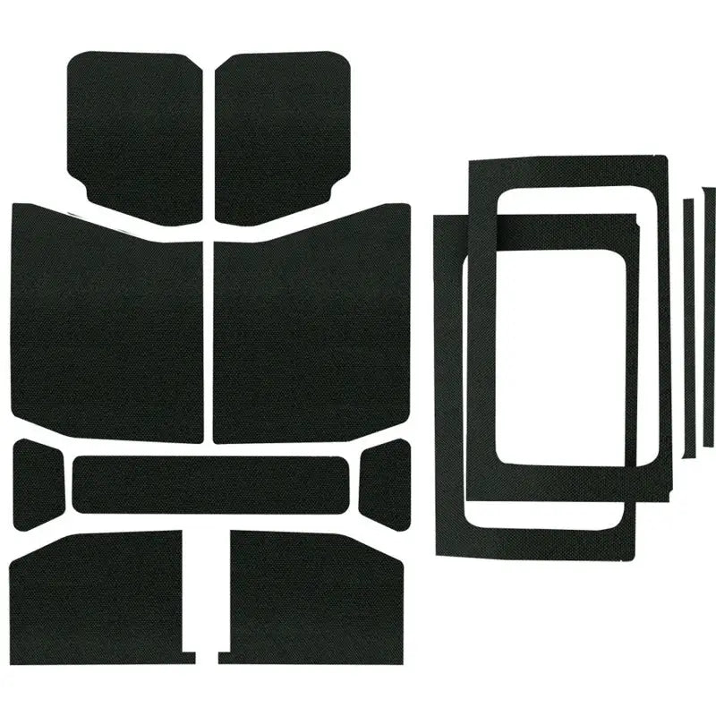 DEI 2018-Up Jeep Wrangler JL 4-Door Headliner Complete Kit 13-pc - Black - Truck & Automotive